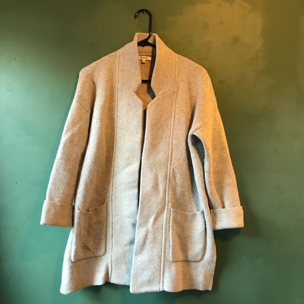 Madewell sweater coat xxs (fits xs)